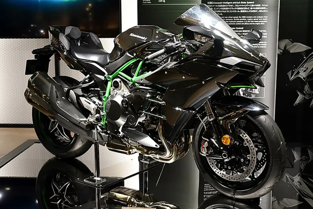 বিশ্বের শীর্ষ ৫টি দ্রুতগতির মোটরসাইকেল 9 Kawasaki Ninja H2 wikipedia