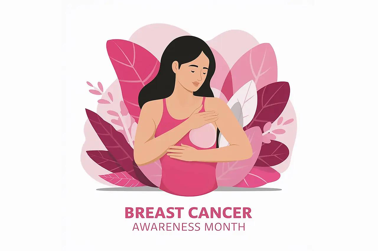 poster breast cancer awareness month