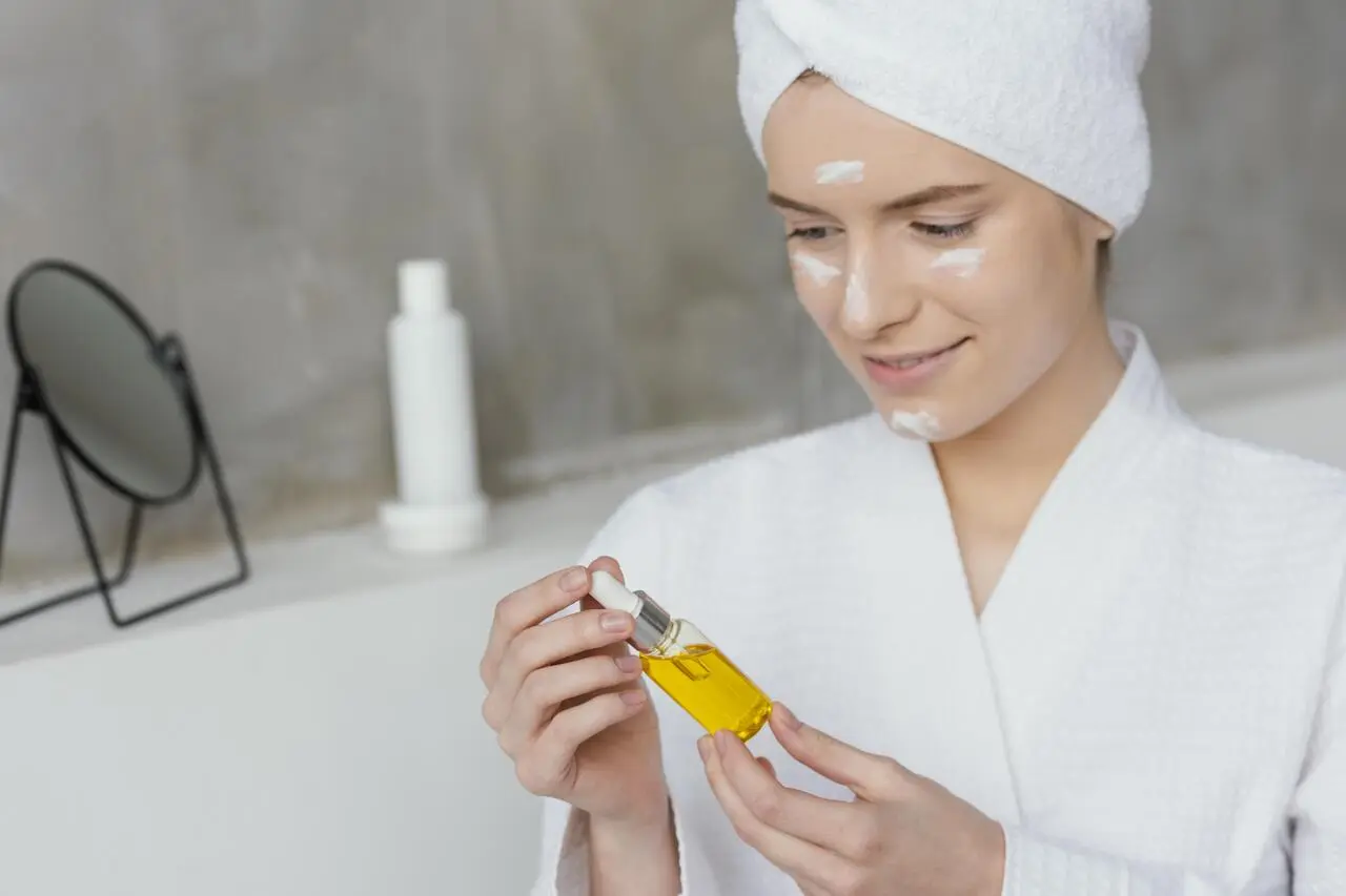 শীতে ত্বকের যত্ন নিন তিন ধাপে 6 woman having self care routine
