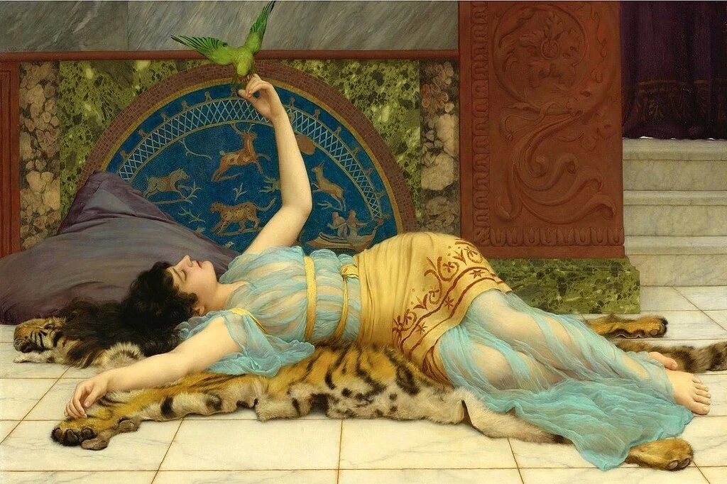 ছুটির দিনে কিছু না করার মাধুর্য্য 6 John William Godward Dolce Far
