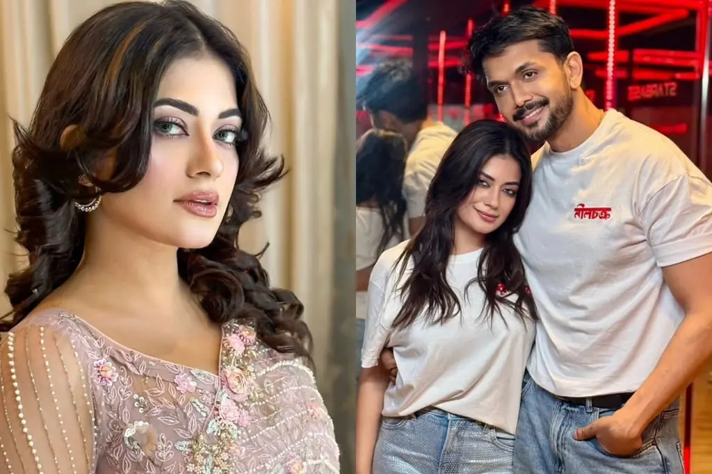 আরেফিন শুভ’র সাথে বাস্তবে এক হয়েও যেতে পারি : মন্দিরা চক্রবর্তী 6 মন্দিরা আরেফিন